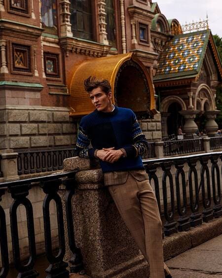 Как складывается жизнь красивого сына Александра Лыкова - Матвея, вошедшего в ТОП-10 моделей мира