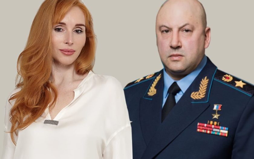 Генерал Сергей Суровикин и его жена Анна