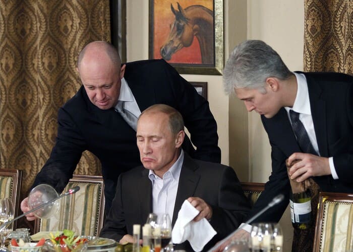 Путин и Пригожин вместе