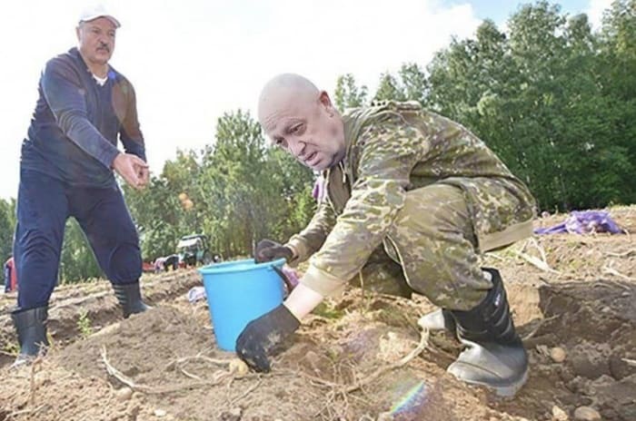 Лукашенко и Пригожин в Беларуси