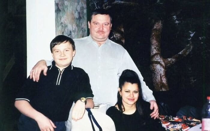 Михаил и Ирина Круг с сыном