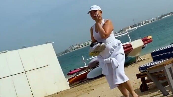 Юлия Тимошенко в купальнике Дубай