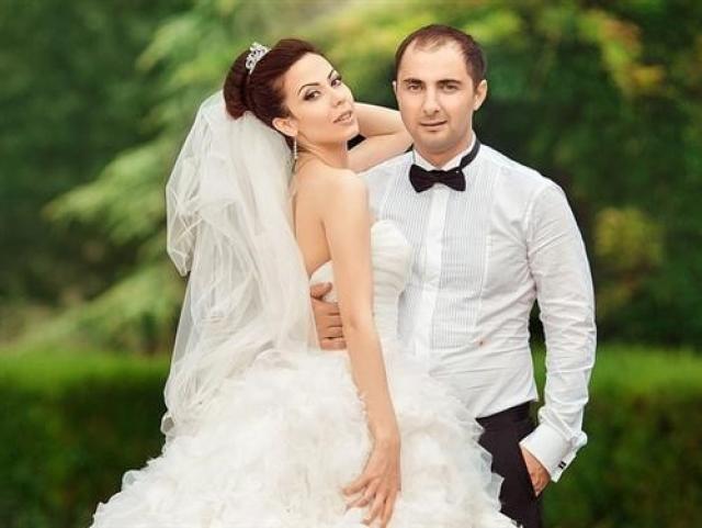 Демис Карибидис и Пелагея на свадьбе